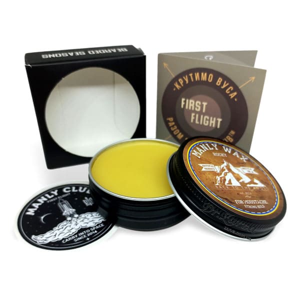Воск для усов MANLY Rocky Moustache Wax 40 мл