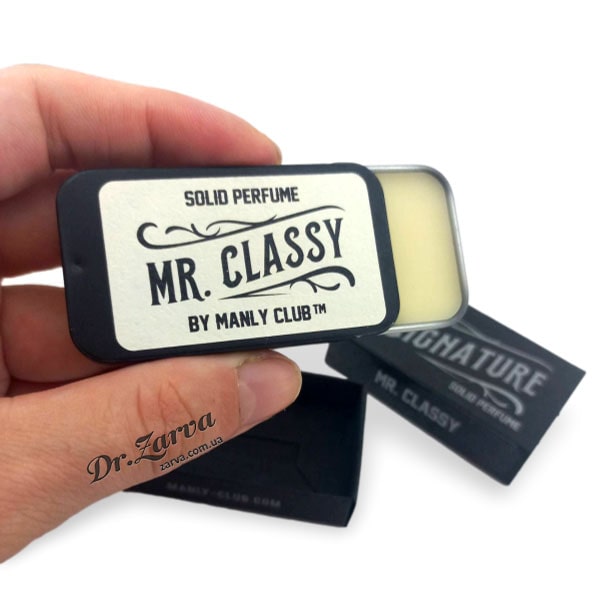 Твердый мужской одеколон MANLY Mr. Classy 10 мл