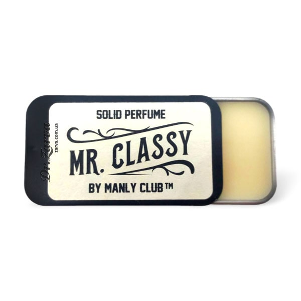 Твердый мужской одеколон MANLY Mr. Classy 10 мл