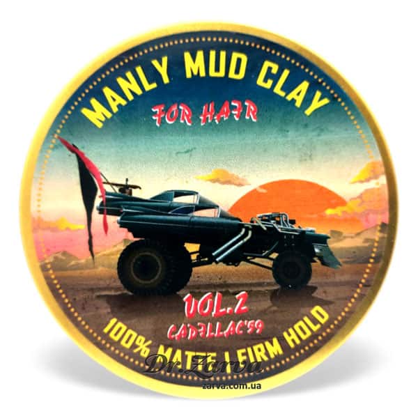 Глина для укладки волос MANLY Mud Clay Vol.2 120 мл