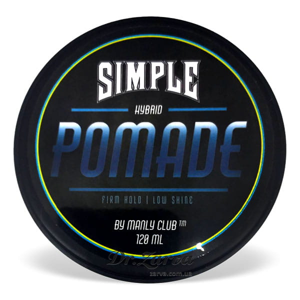 Помада для укладки волос MANLY Simple Pomade Hybrid 100 мл