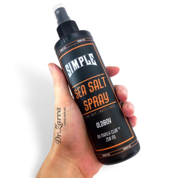 Солевой спрей для укладки волос MANLY Sea Salt Spray Oldboy 250 мл