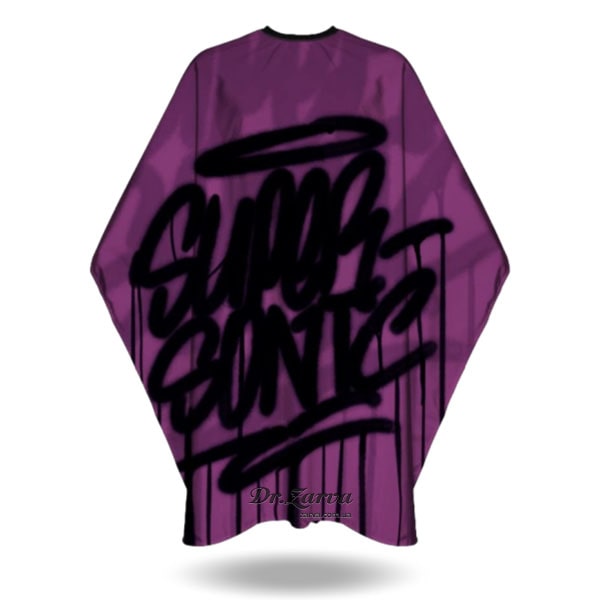 Накидка для стрижки и бритья MARMARA BARBER Cape Super Sonic Purple