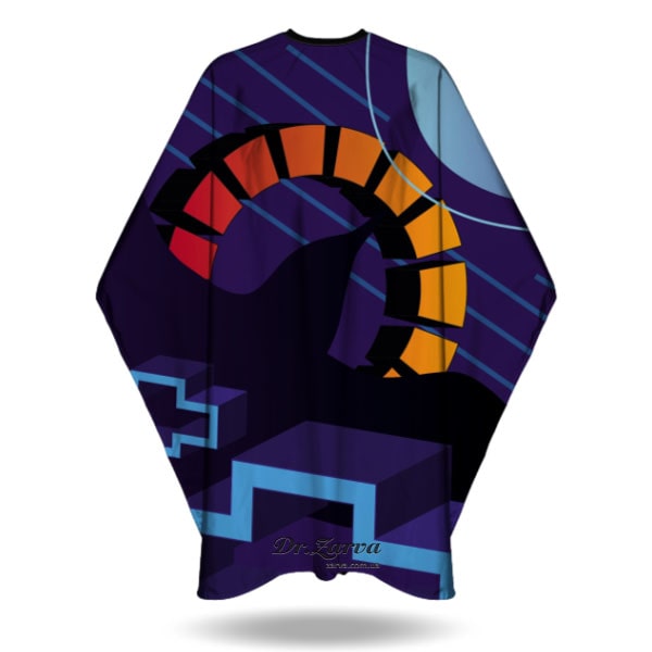 Накидка для стрижки и бритья Marmara Barber Cape Cubics