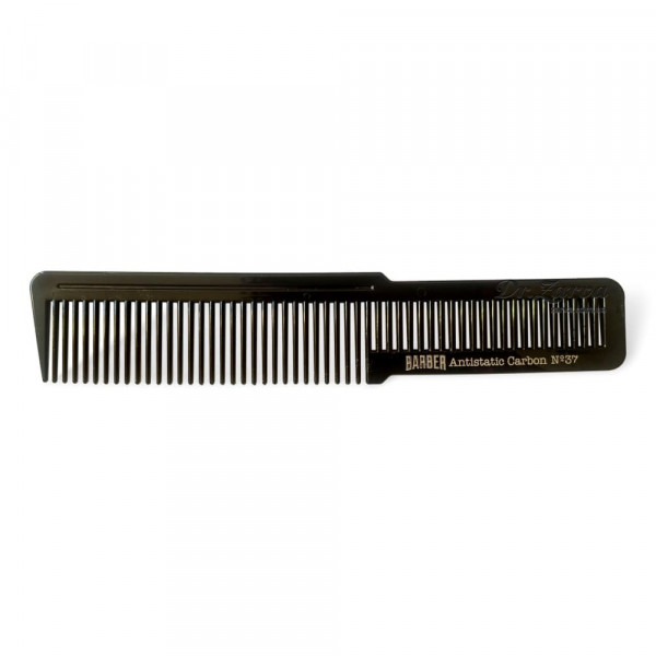 Расческа MARMARA BARBER Anti static Carbon Comb № 37 (из карбона)