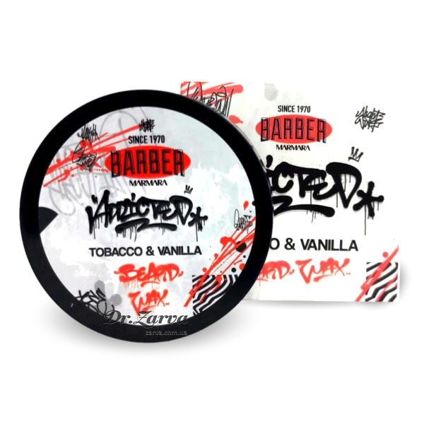 Воск для бороды MARMARA BARBER Tobacco & Vanilla Beard Wax 50 мл