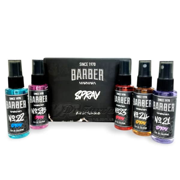 Набор одеколонов после бритья MARMARA BARBER Graffiti Eau De Cologne Spray Set 5 x 50 мл