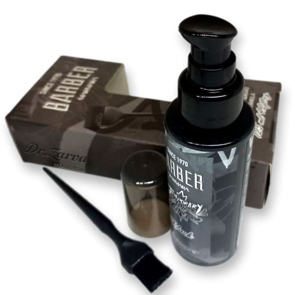 Краска для бороды и усов MARMARA BARBER Temporary Hair Color - Dark Black черная (без аммиака) 125 мл