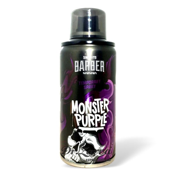 Окрашивающий спрей для волос MARMARA BARBER Temporary Hair Color Monster Purple 90 мл