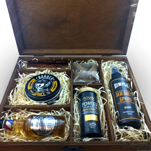 Набор для укладки волос в большой деревянной коробке The Grand Style Box