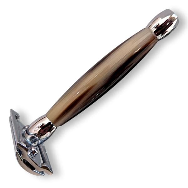 Безопасная бритва Merkur 27C (с удлиненной ручкой из рога буйвола)