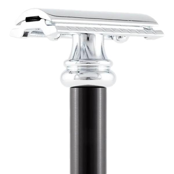 Безопасная бритва Merkur BiColor AluBlack 38C