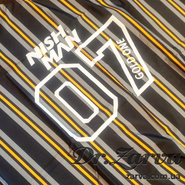 Накидка для стрижки и бритья NISHMAN 07 Gold One