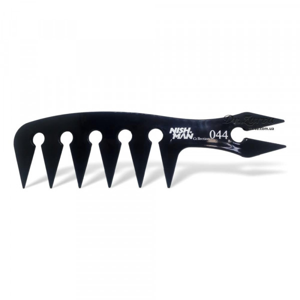 Расческа-гребень для создания текстуры NISHMAN 044 Wide Tooth