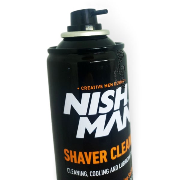 Спрей для смазки и дезинфекции машинок для стрижки NISHMAN Shaver Cleaner 5 в 1 400 мл