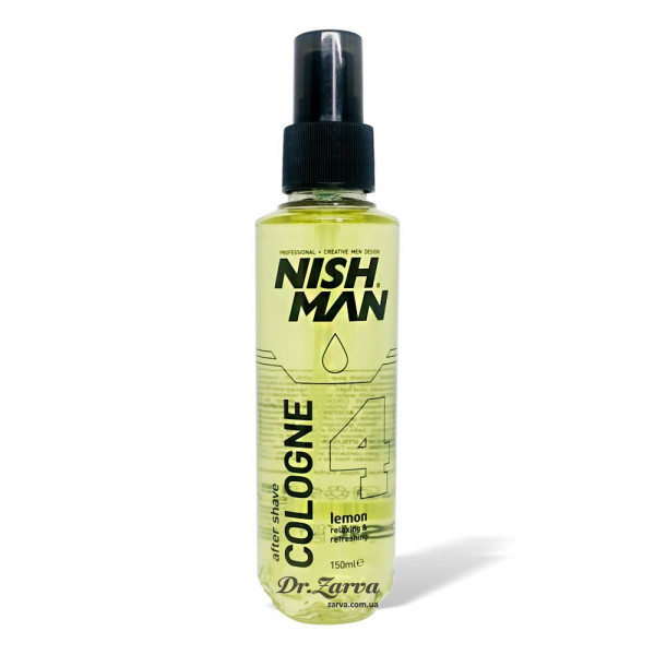 Одеколон после бритья NISHMAN №4 Lemon (Лимон) 150 мл