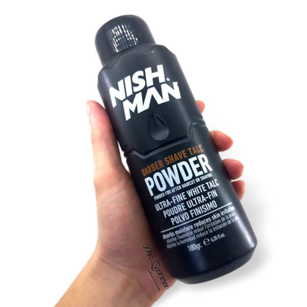 Пудра (тальк) для кожи парикмахерский NISHMAN Barber Powder 180 г