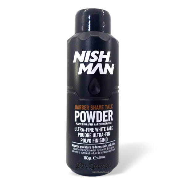 Пудра (тальк) для кожи парикмахерский NISHMAN Barber Powder 180 г