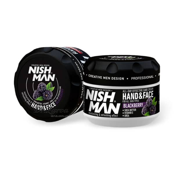 Крем для рук и лица NISHMAN Hand & Face Cream Blackberry 300 мл