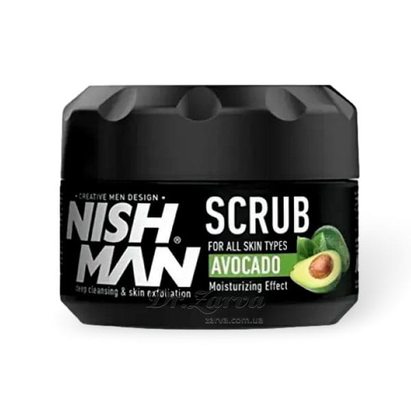 Скраб для лица NISHMAN Natural Avocado Face Scrub 300 мл