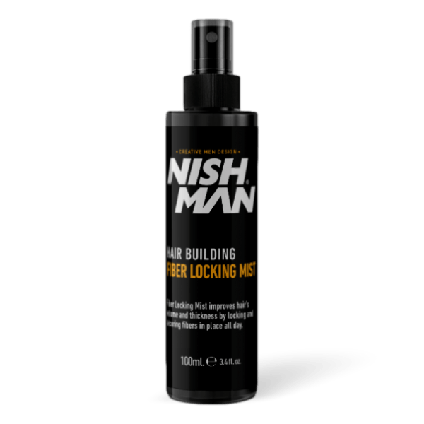 Спрей-фиксатор пудры для утолщения волос NISHMAN Hair Building Fiber Locking Mist 100 мл