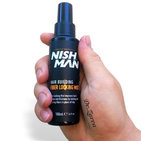 Спрей-фиксатор пудры для утолщения волос NISHMAN Hair Building Fiber Locking Mist 100 мл