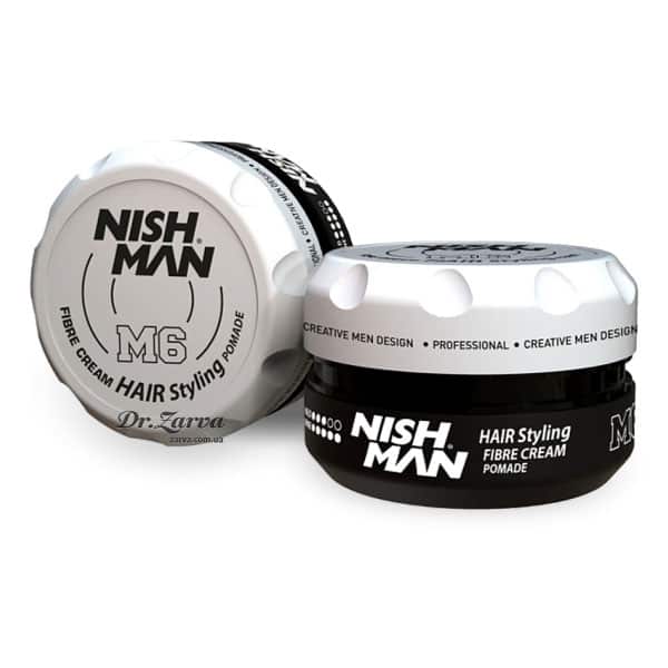 Крем для укладки волос NISHMAN Fibre Cream Hair Styling Pomade 100 мл