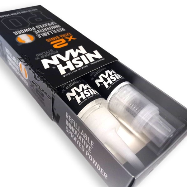 Пудра для объема и укладки волос NISHMAN Light Control Refillable Sprayed Powder 20+20 г