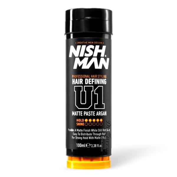Паста для укладки волос NISHMAN U1 Matte Paste Argan 100 мл
