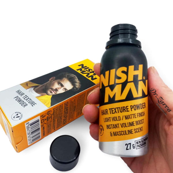 Пудра для укладки волос NISHMAN Hair Texture Powder в алюминиевой банке 27 г