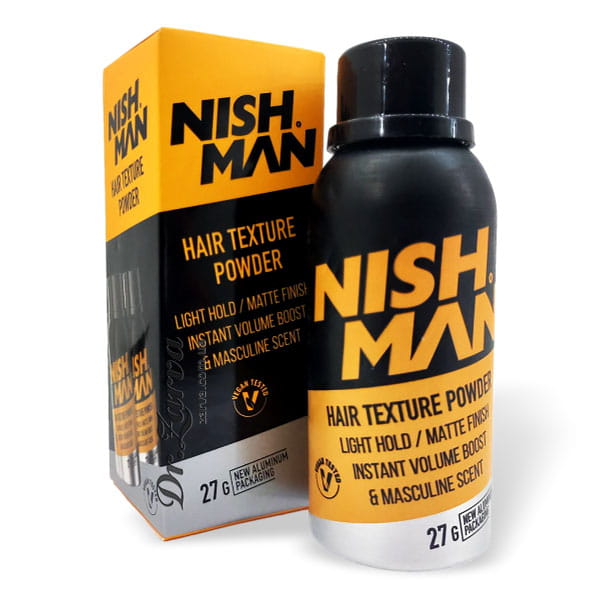 Пудра для укладки волос NISHMAN Hair Texture Powder в алюминиевой банке 27 г
