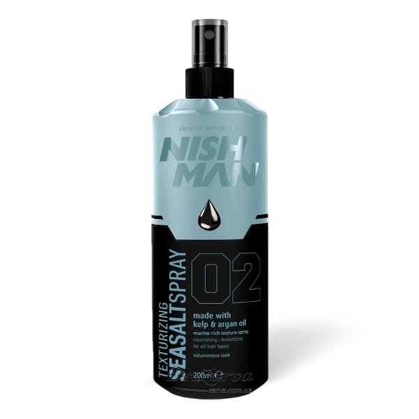 Солевой спрей для укладки волос NISHMAN Texturizing Sea Salt Spray 02 200 мл