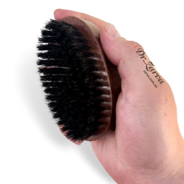 Щетка для бороды NOVON Natural Wood Brush Large 