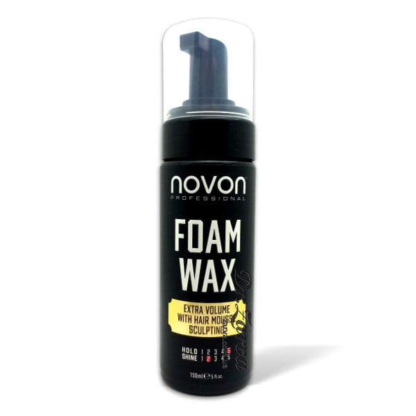 Пена для укладки волос NOVON Foam Wax (для кучерявых и волнистых волос) 150 мл