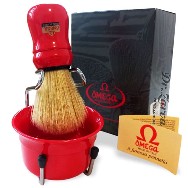 Набор для бритья OMEGA 49.18 (красный)