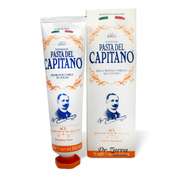 Зубная паста PASTA DEL CAPITANO Premium ACE (всеобщая защита) 75 мл