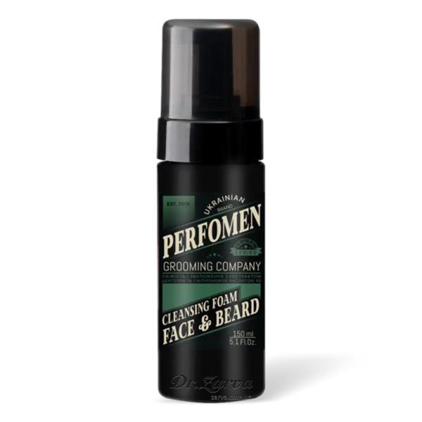Пенка для умывания лица и бороды PERFOMEN Cleansing Foam Face & Beard 150 мл