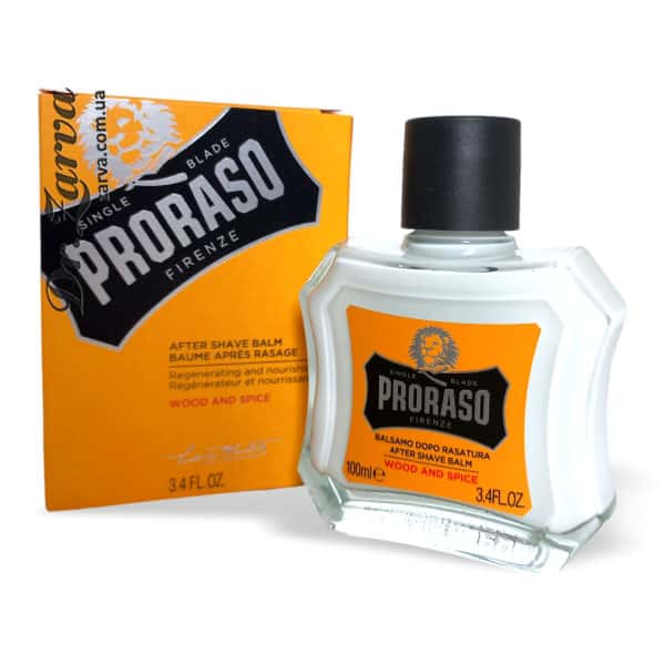 Бальзам после бритья PRORASO Wood & Spice 100 мл