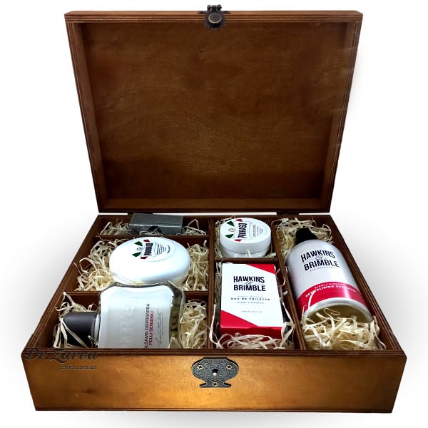 Набор для бритья HAWKINS & BRIMBLE with PRORASO Sensitive Signature Set + Eau de Toilette