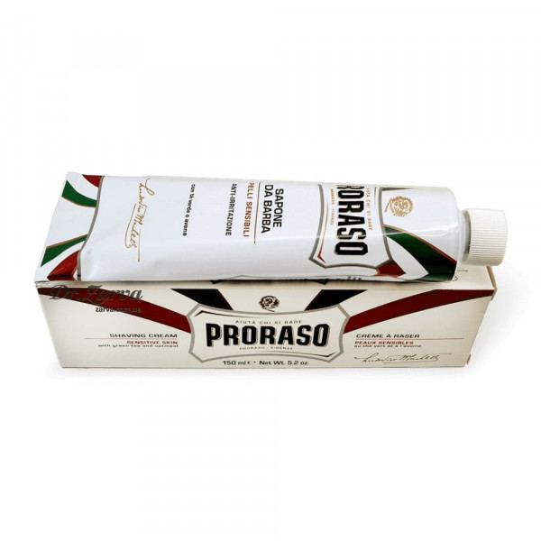 Крем для бритья PRORASO для чувствительной кожи White Line Shaving 150 мл