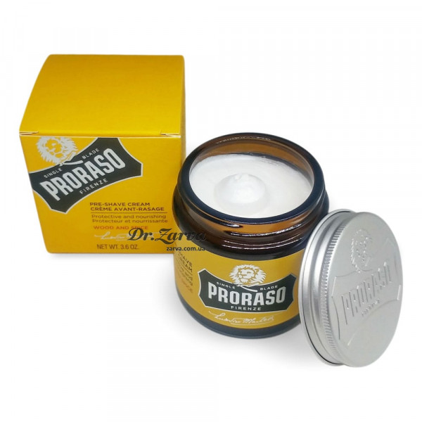 Крем до бритья PRORASO Wood & Spice Pre-Shave Cream 100 мл