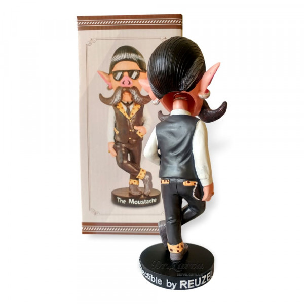 Коллекционная статуэтка REUZEL Moustache Bobble Head
