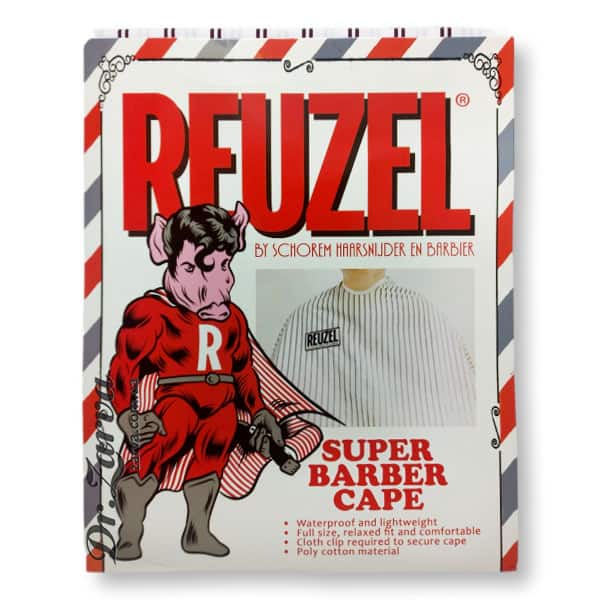 Накидка для стрижки и бритья REUZEL Barber Super Cape