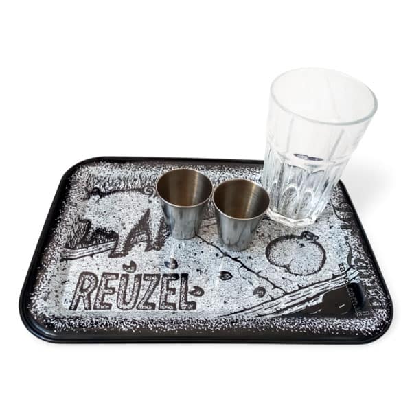 Поднос в барбершоп REUZEL Keep Off Fresh Concrete (31*22 см) лимитка