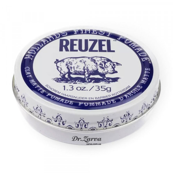 Глина для укладки волос Reuzel CLAY MATTE Pomade Strong Hold 35 мл