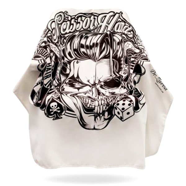 Накидка для стрижки и бритья SCISSOR HANDS Barber Cape Classic
