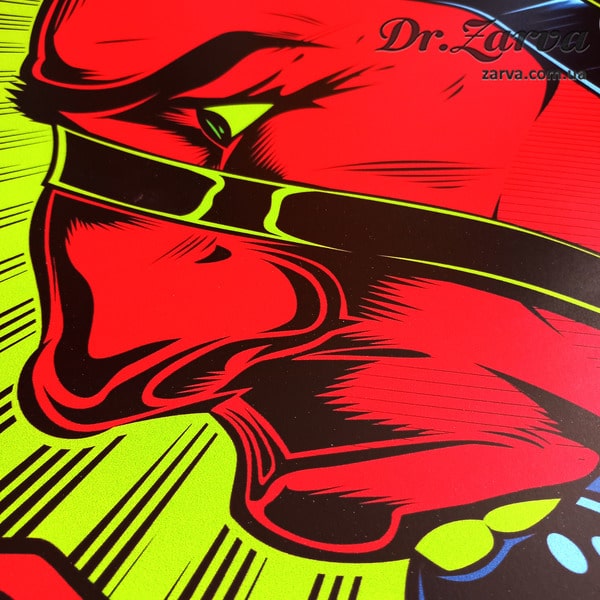 Постер (плакат) SCISSOR HANDS Fury 80*60 см