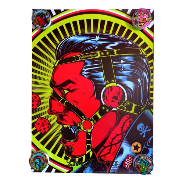 Постер (плакат) SCISSOR HANDS Fury 80*60 см