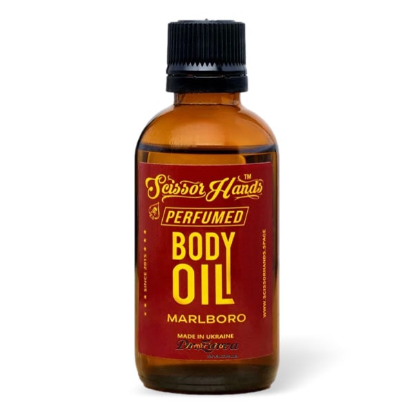 Парфюмированное матовое масло для тела SCISSOR HANDS Marlboro  Body Oil 30 мл