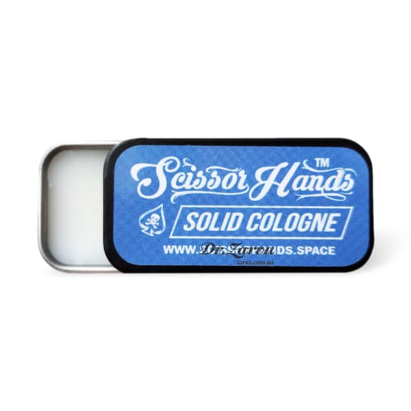 Твердый мужской одеколон SCISSOR HANDS Blue 15 мл